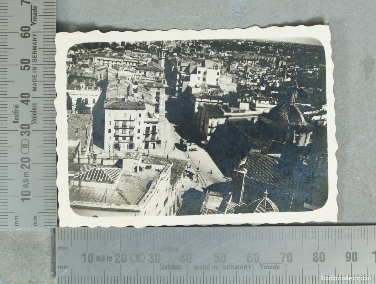 Fotograf&iacute;a antigua: FOTOGRAFIA. Valencia - Vista desde la c&uacute;pula del Miguelete 1934