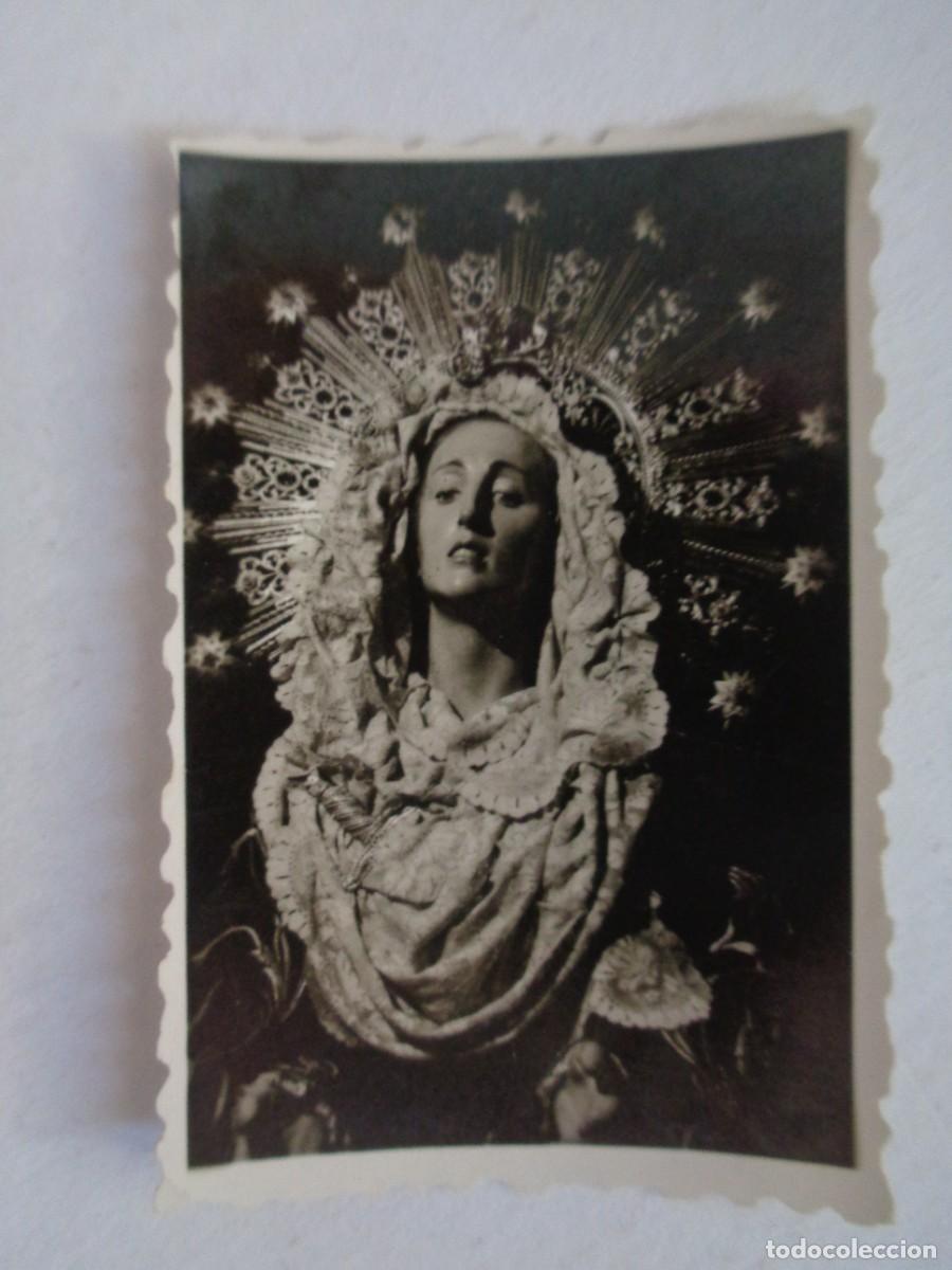 Fotograf&iacute;a antigua: SEMANA SANTA DE CARTAGENA : FOTO DE LA VIRGEN DE LA AMARGURA . DE RUIZ , CARTAGENA ( MURCIA )