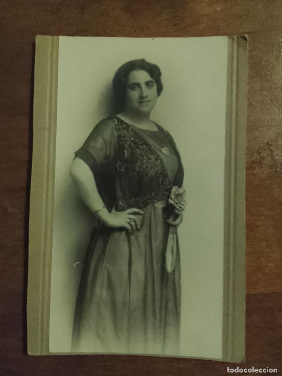 Fotograf&iacute;a antigua: Fotograf&iacute;a antigua. Mujer