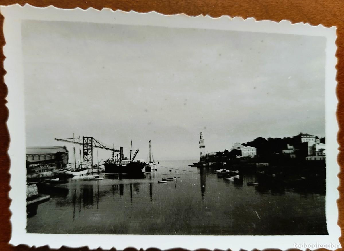 Fotografia antiga: FOTOGRAF&Iacute;A A&Ntilde;OS 40 - VISTA DE PORTO-PI EN PALMA DE MALLORCA