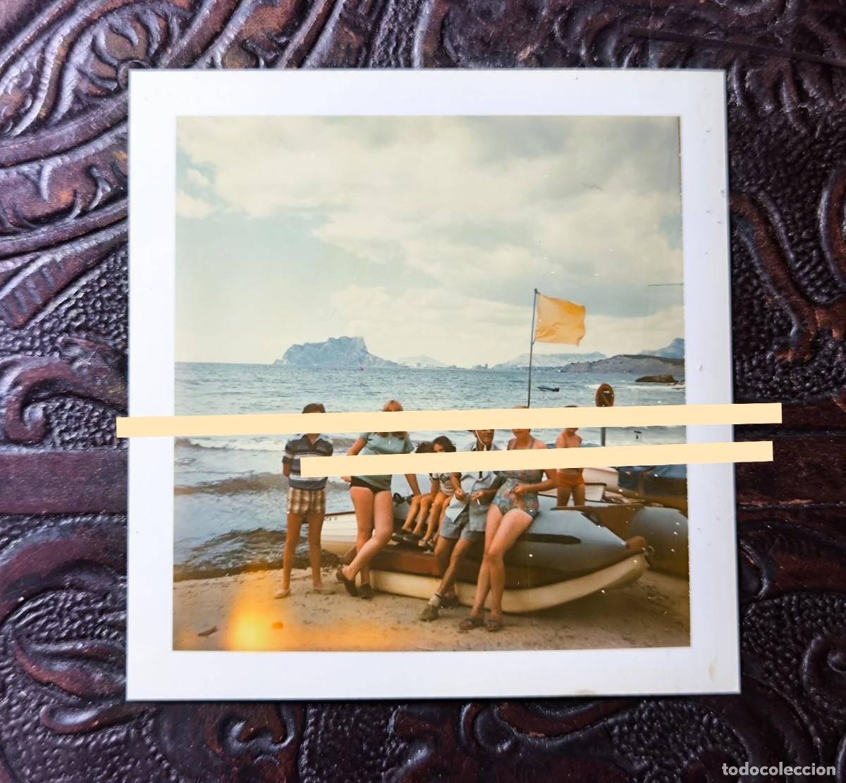 Fotograf&iacute;a antigua: Antigua fotograf&iacute;a. En Moraira. Alicante. A&ntilde;os 70.