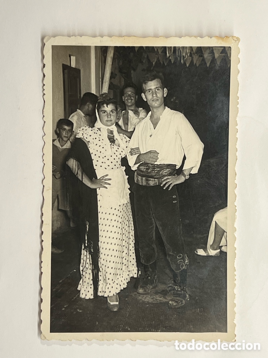 Fotograf&iacute;a antigua: TORRENTE (Valencia) Fotos Carolina&hellip; Verbena en casa Pepito, Septiembre de 1956