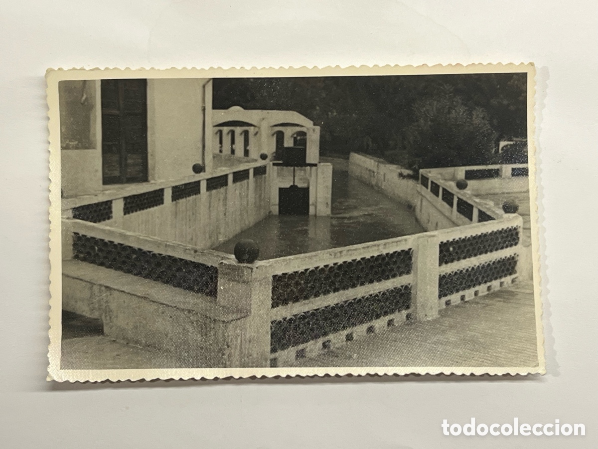 Fotograf&iacute;a antigua: SIMAT DE LA VALLDIGNA (Valencia) Fotograf&iacute;a La Font Gran.. perspectiva.. Fotos Evaristo (a.1967)