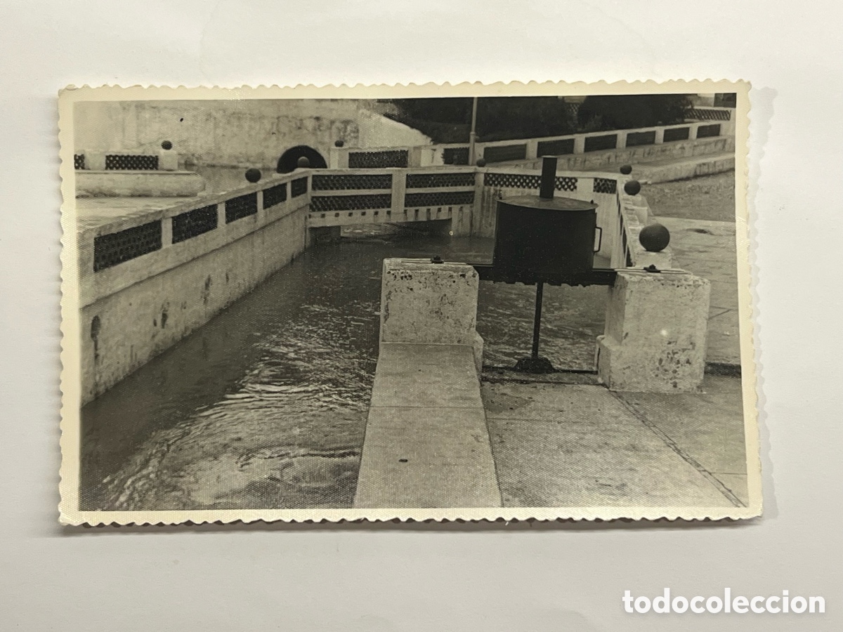 Fotograf&iacute;a antigua: SIMAT DE LA VALLDIGNA (Valencia) Fotograf&iacute;a La Font Gran.. perspectiva.. Fotos Evaristo (a.1967)