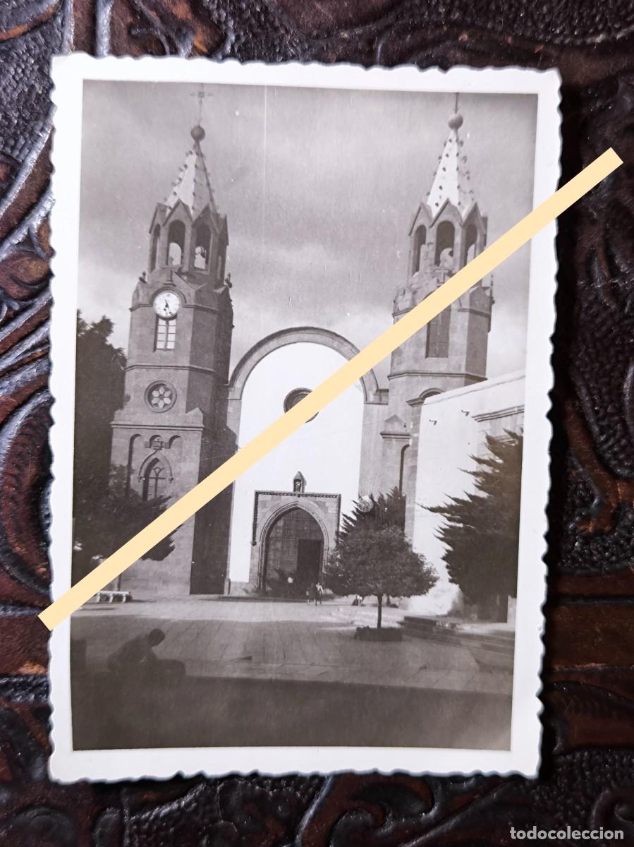 Fotograf&iacute;a antigua: Antigua fotograf&iacute;a. Bas&iacute;lica de San Juan Bautista de Telde, Gran Canaria. A&ntilde;os 50.
