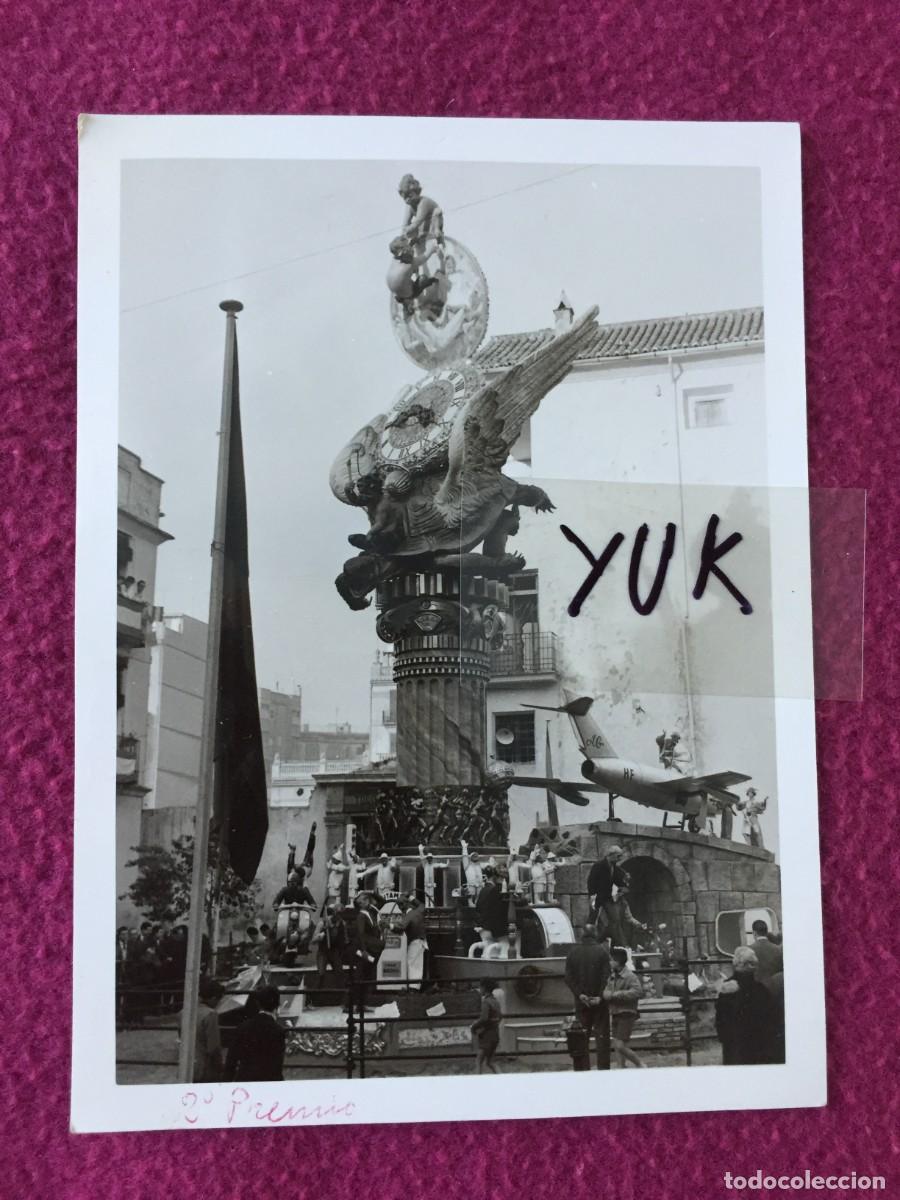 Fotograf&iacute;a antigua: FOTO - FOTOGRAFIA DE LA FALLA PLAZA DEL PILAR 1963 - FALLAS VALENCIA - 2&ordm; PREMIO ESPECIAL