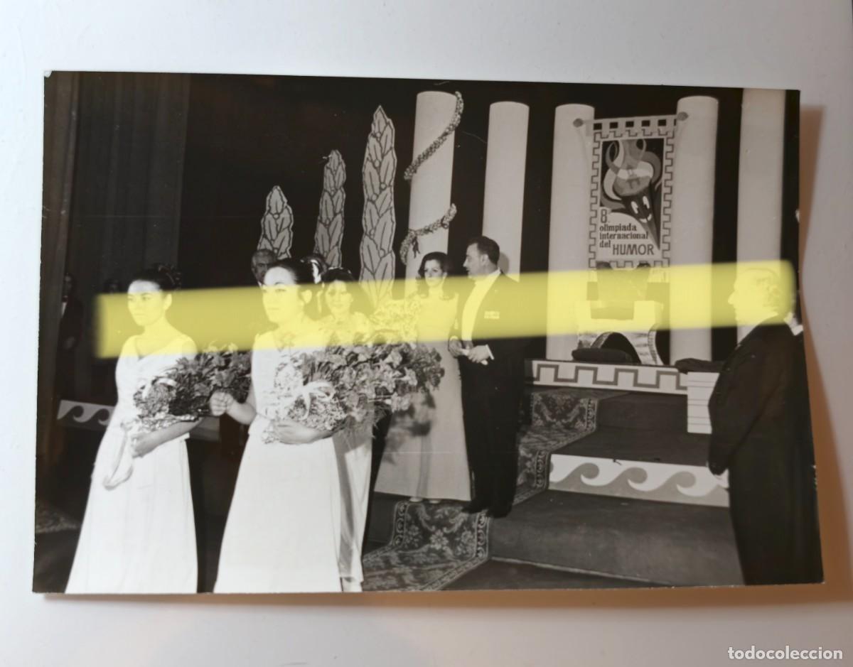 Fotograf&iacute;a antigua: Antigua fotograf&iacute;a. 8.&ordf; Olimpiada Internacional del Humor con Rita Barber&aacute;. Valencia. A&ntilde;o 1973