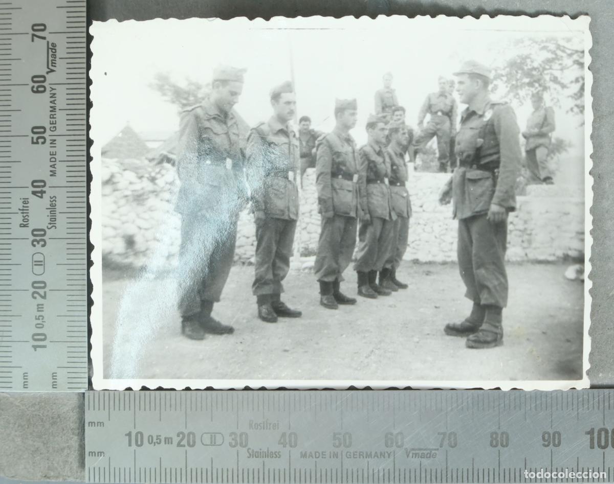 Fotografia antiga: FOTOGRAFIA. TROPA SERVICIO MILITAR O SIMILAR.