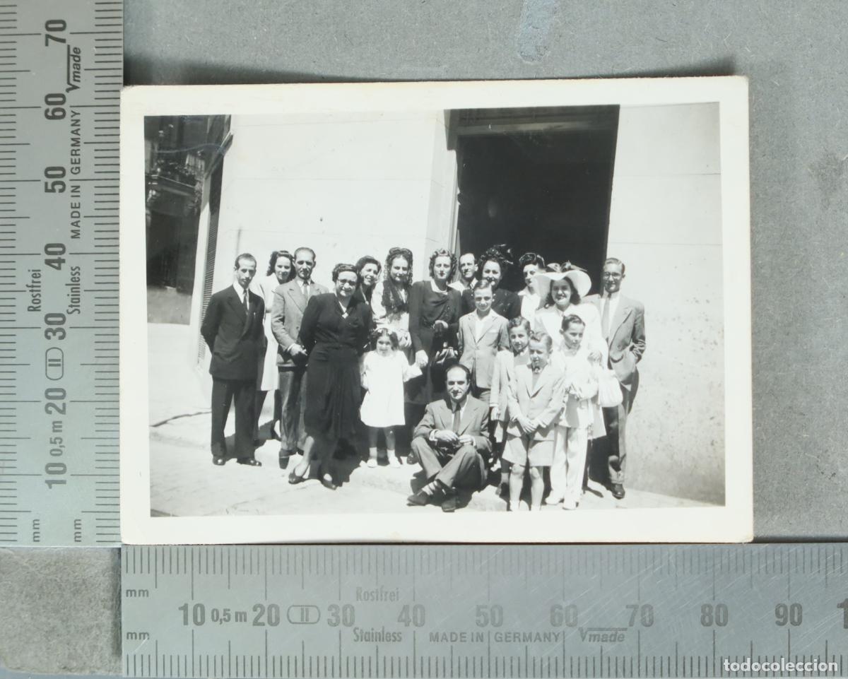 Alte Fotografie: FOTOGRAFIA. grupo familiar comunion o similar. hacia 1940