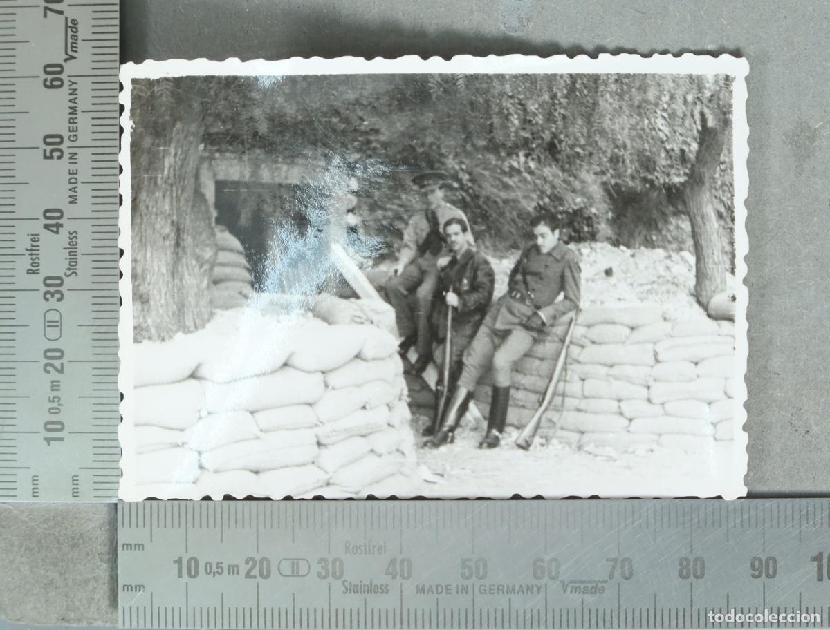 Antique Photography: FOTOGRAFIA. Soldados en trinchera. GUERRA CIVIL. ejercito popular rep&uacute;blica