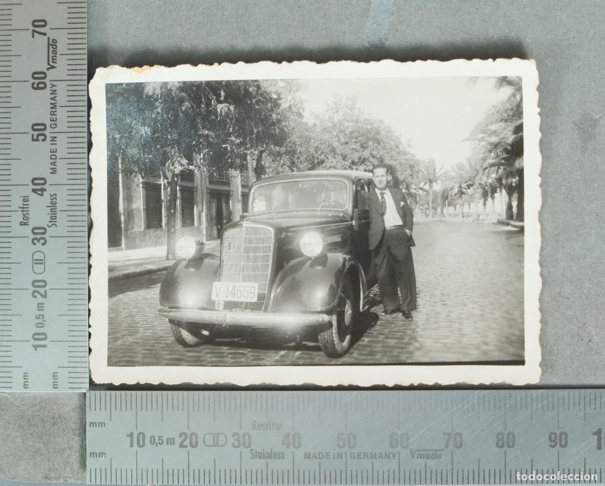Fotograf&iacute;a antigua: FOTOGRAFIA. Opel Super 6. MATRICULA VALENCIA hacia 1930
