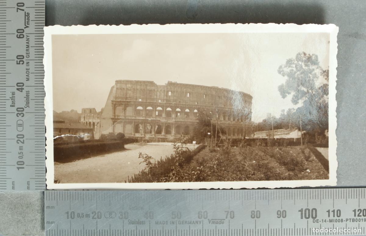 Photographie ancienne: FOTOGRAFIA. Roma - Coliseo. VISTA. hacia 1930