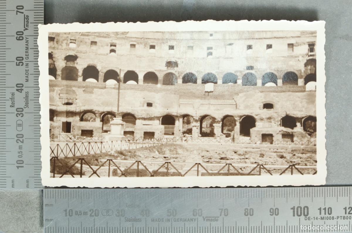 Fotograf&iacute;a antigua: FOTOGRAFIA. Roma - Coliseo hacia 1930