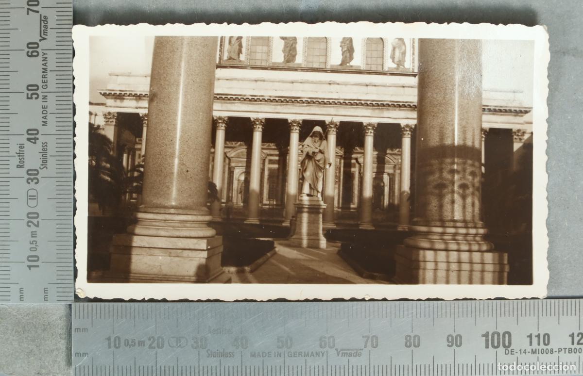 Fotograf&iacute;a antigua: FOTOGRAFIA. San Pablo Extramuros, Roma HACIA 1930