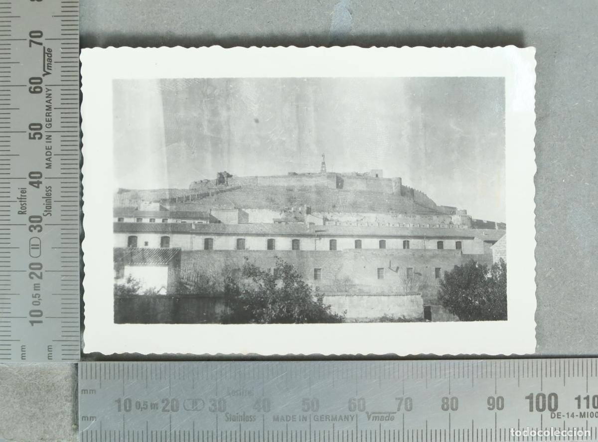 Fotograf&iacute;a antigua: FOTOGRAFIA. VISTA CASTILLO DE DENIA hacia 1930