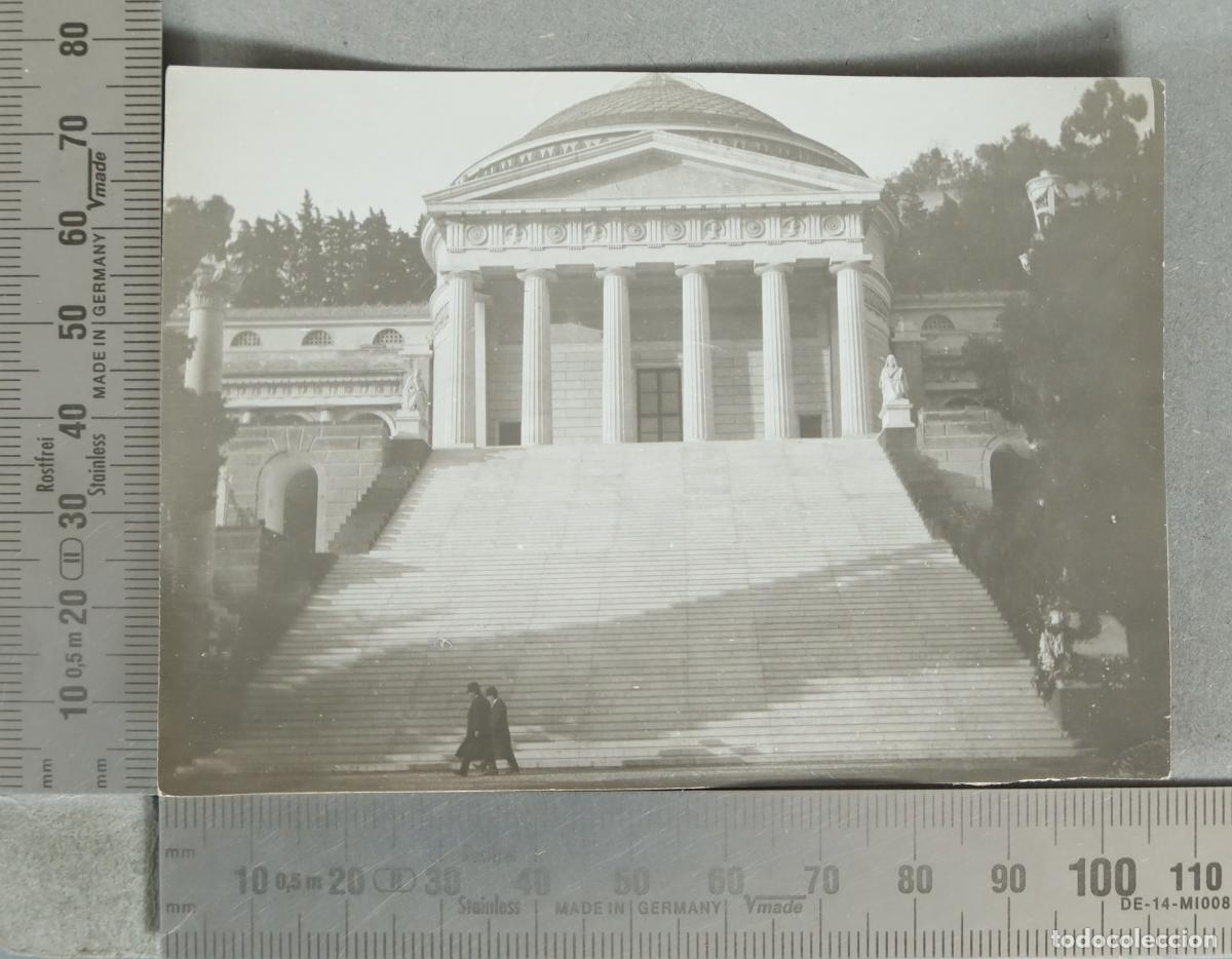 Fotograf&iacute;a antigua: FOTOGRAFIA. Cementerio Monumental de Staglieno hacia 1920