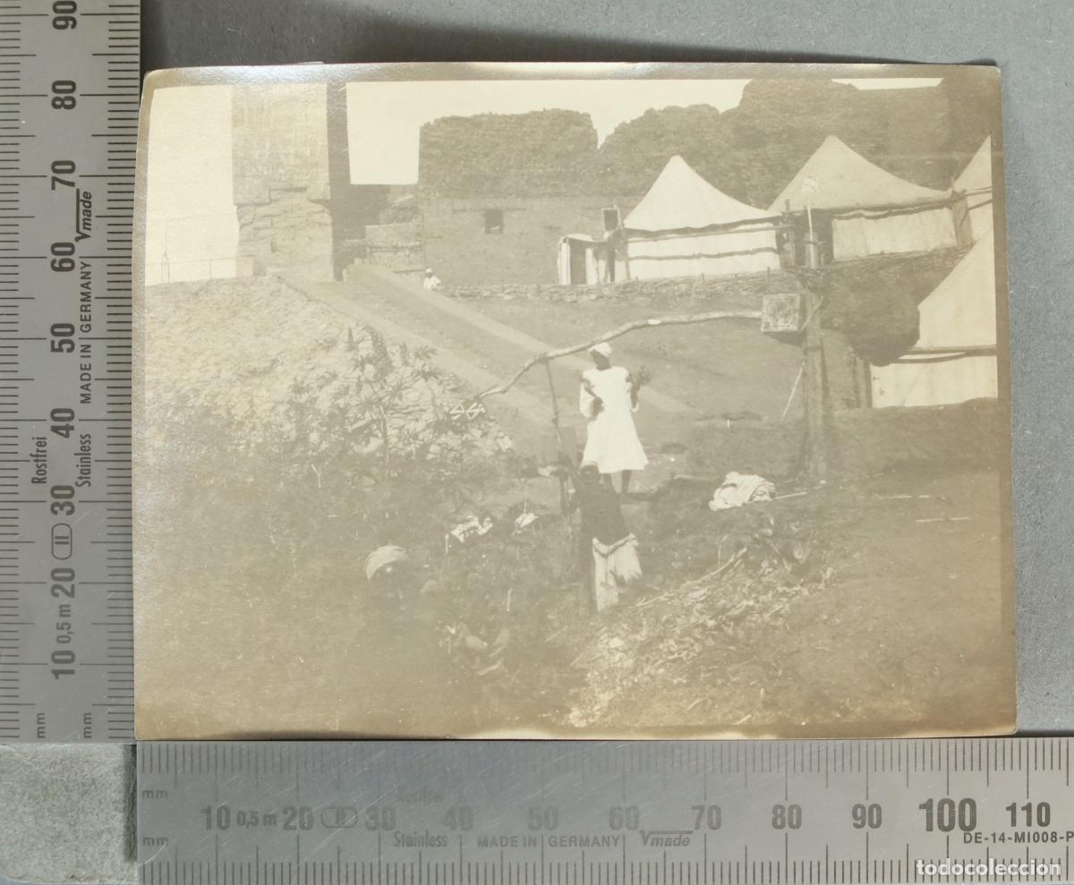 Fotograf&iacute;a antigua: FOTOGRAFIA. ASENTAMIENTO ARABE A IDENTIFICAR. hacia 1900