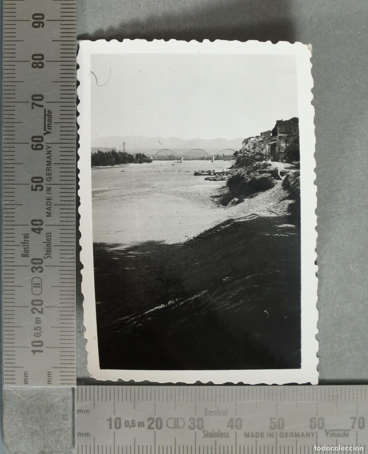 Fotograf&iacute;a antigua: FOTOGRAFIA. VISTA MORA DEL EBRO 1942