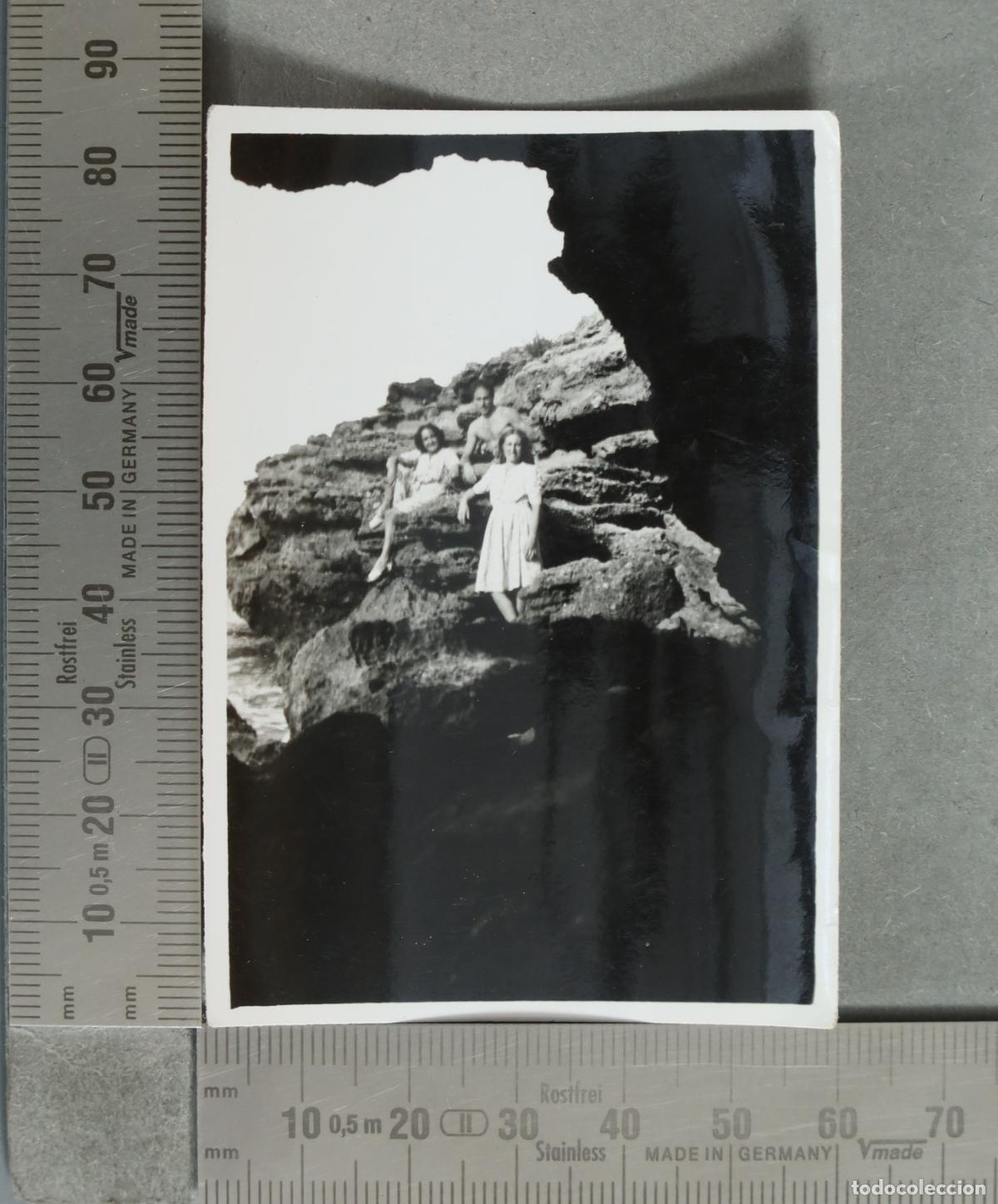 Fotograf&iacute;a antigua: FOTOGRAFIA. Cala San Vicente 1943