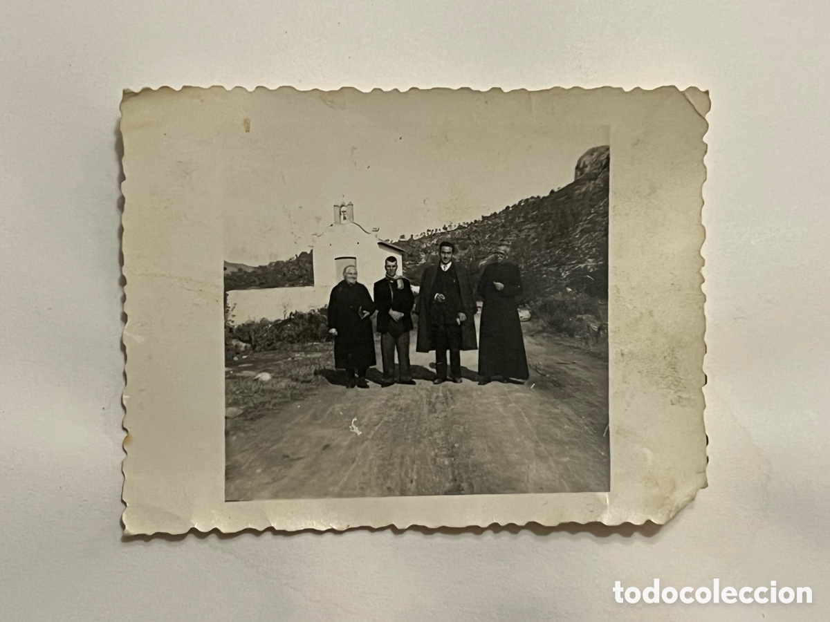 Fotograf&iacute;a antigua: Ermita de la Mare de D&eacute;u dels Desamparats. Pla de Corrals. Simat de la Valldigna (h.1945?)