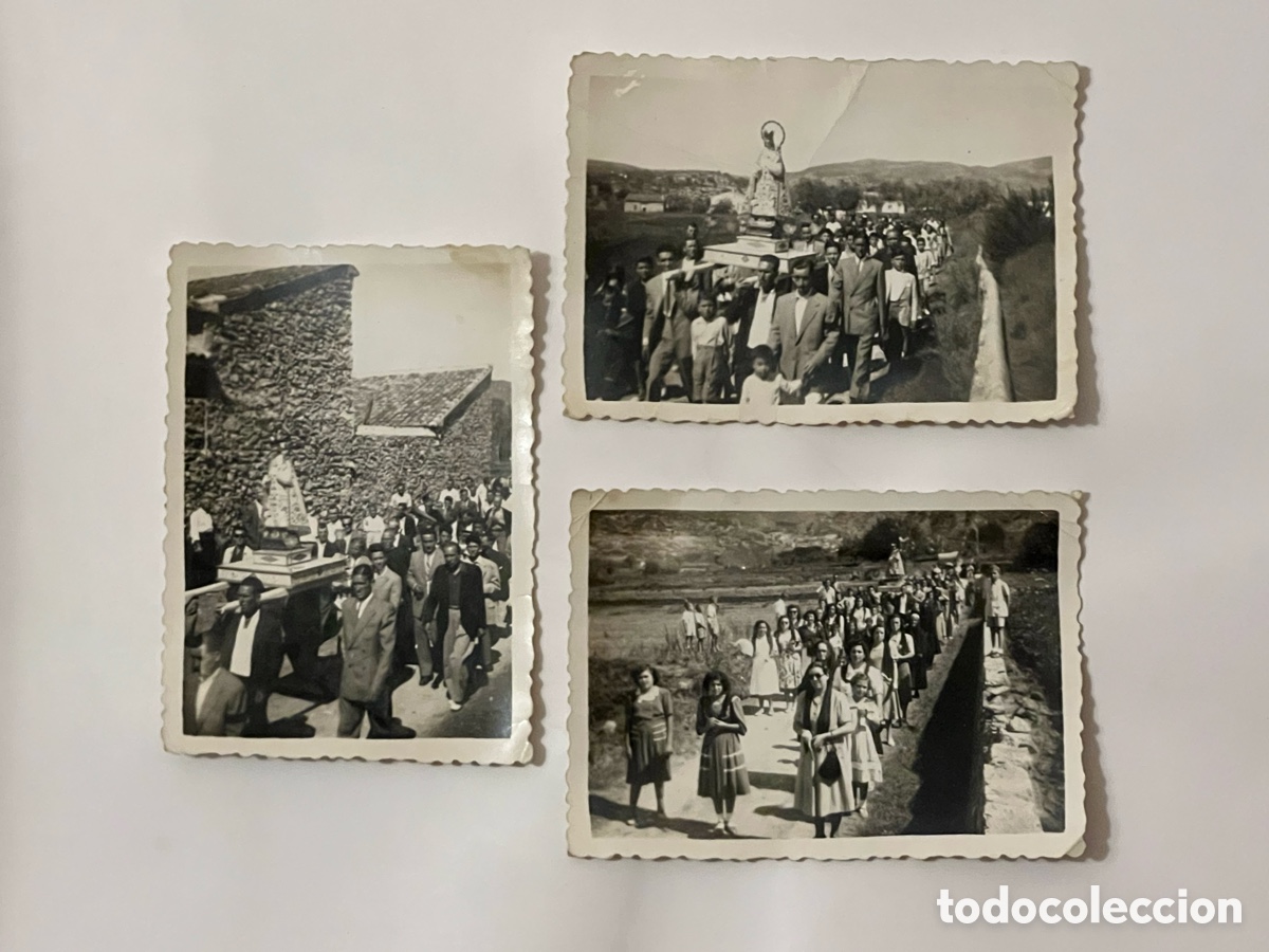 Fotograf&iacute;a antigua: ROGATIVAS. Ermita de la Mare de D&eacute;u dels Desamparats Pla de Corrals Simat de la Valldigna (h.1945?)