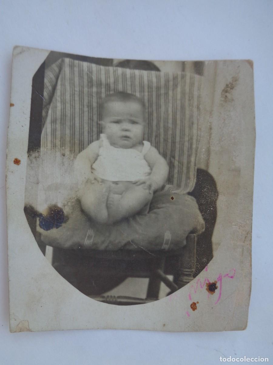 Fotografia antica: MINUTERO DE FOTOGRAFO CALLEJERO DE NI&Ntilde;O PEQUE&Ntilde;O TAL SE VE , PRINCIPIOS DE SIGLO