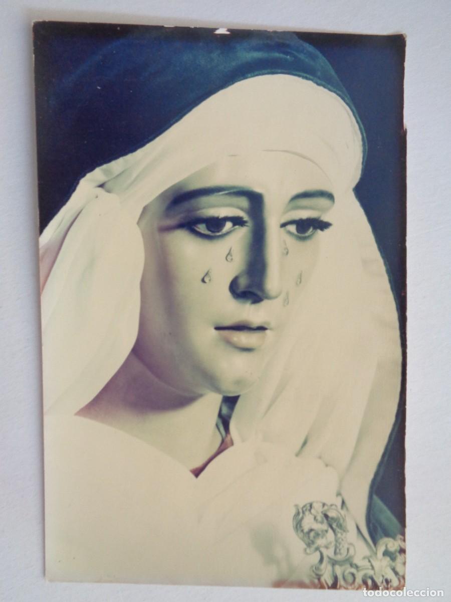Fotograf&iacute;a antigua: SEMANA SANTA DE SEVILLA : FOTO DE NTRA. SRA. DE LA ESPERANZA DE TRIANA . DE STUDIO DIHOR