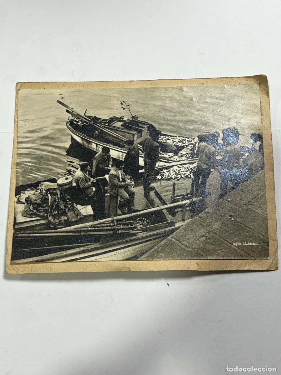 Fotograf&iacute;a antigua: FOTOGRAF&Iacute;A BARCO PESQUERO. FOTO LLANOS