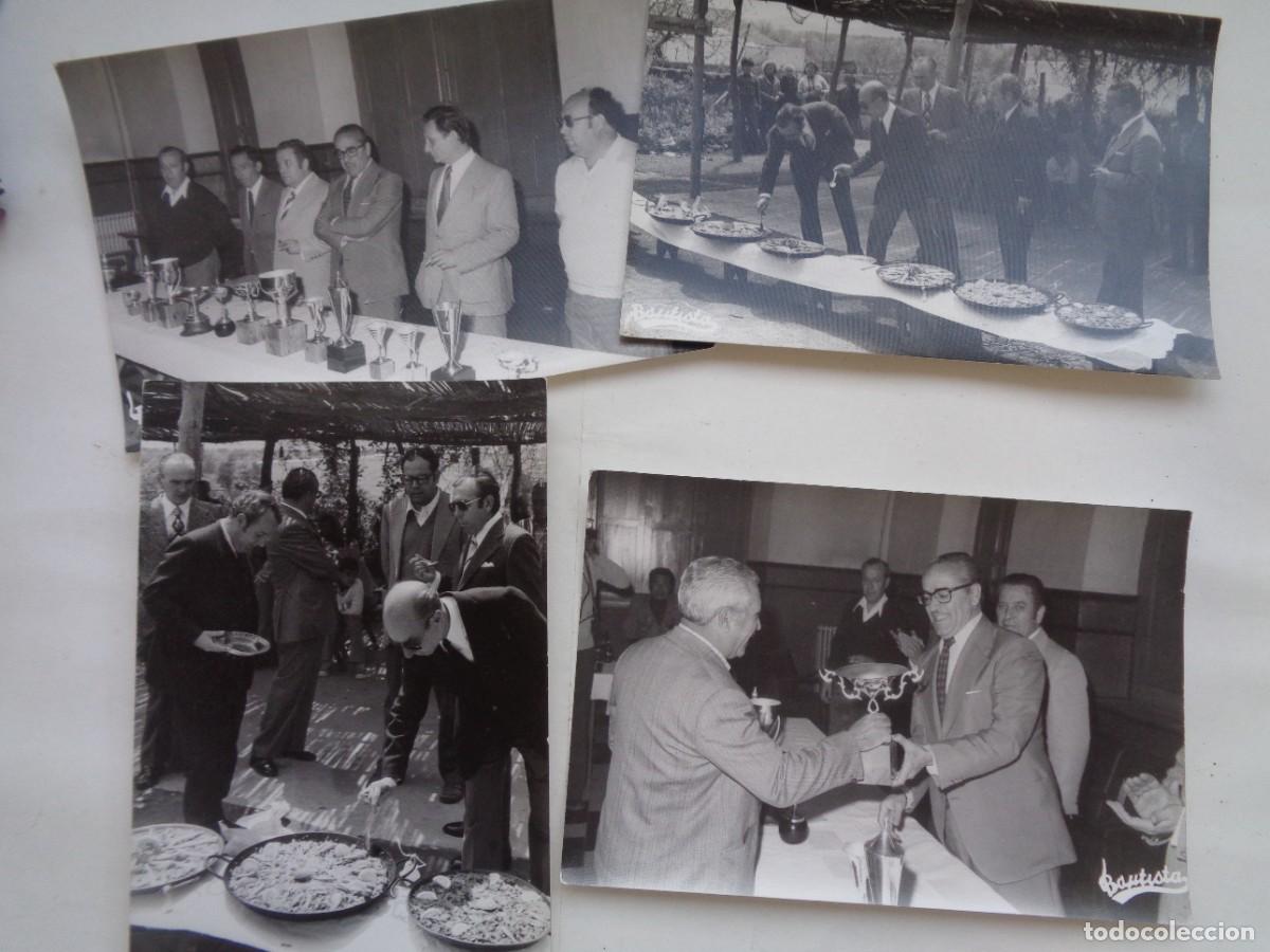 Fotograf&iacute;a antigua: LOTE DE 4 FOTOS DE CONCURSO DE PAELLAS EN PE&Ntilde;ARROYA-PUEBLONUEVO. DE BAUTISTA ... 12 X 18 CM