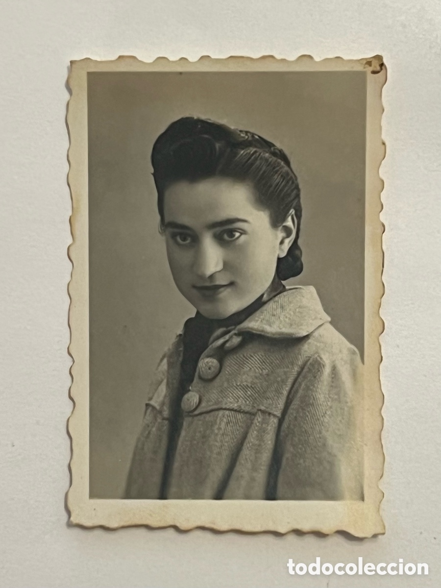 Fotograf&iacute;a antigua: FOTOMATON VALENCIA Y LA POSGUERRA.. Fotograf&iacute;a LAKARABA.. Se&ntilde;ora peinada a la moda del Hollywood