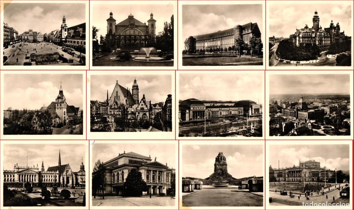 Fotograf&iacute;a antigua: Leipzig Lote 12 fotografias Alemania durante el III Reich - Deutsche Reich - Anterior a bombardeos