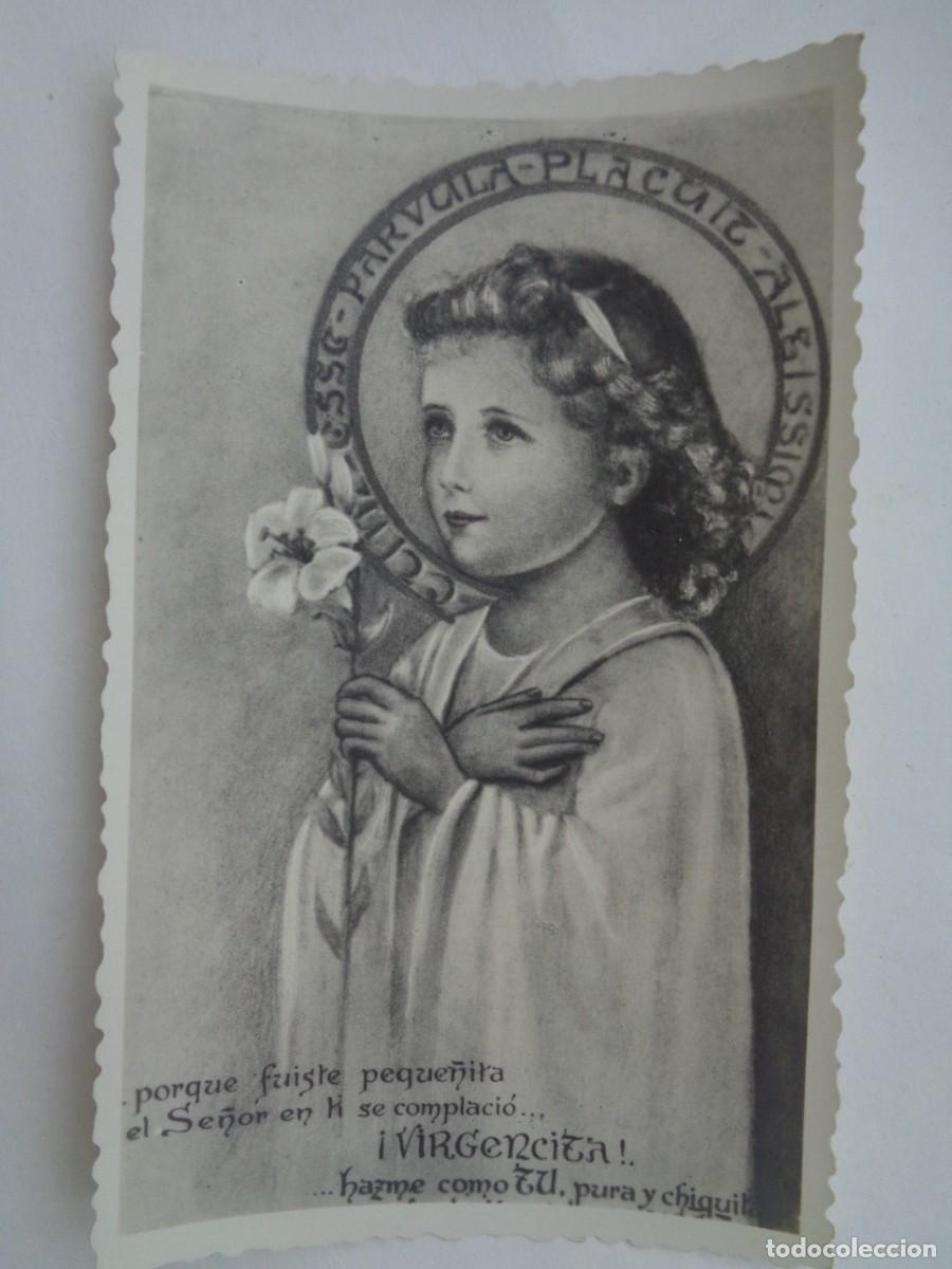Alte Fotografie: FOTO - ESTAMPA RECUERDO HIJA DE MARIA COLEGIO DE LAS IRLANDESAS. SEVILLA , 1956