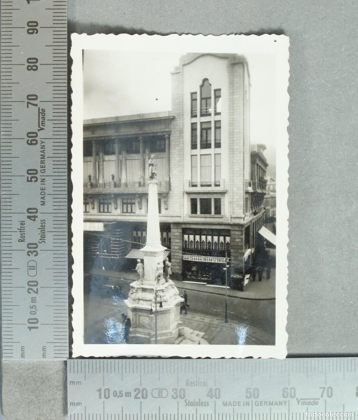 Fotograf&iacute;a antigua: FOTOGRAFIA. Santa Cruz de Tenerife - Canarias - Monumento y edificio. 1935