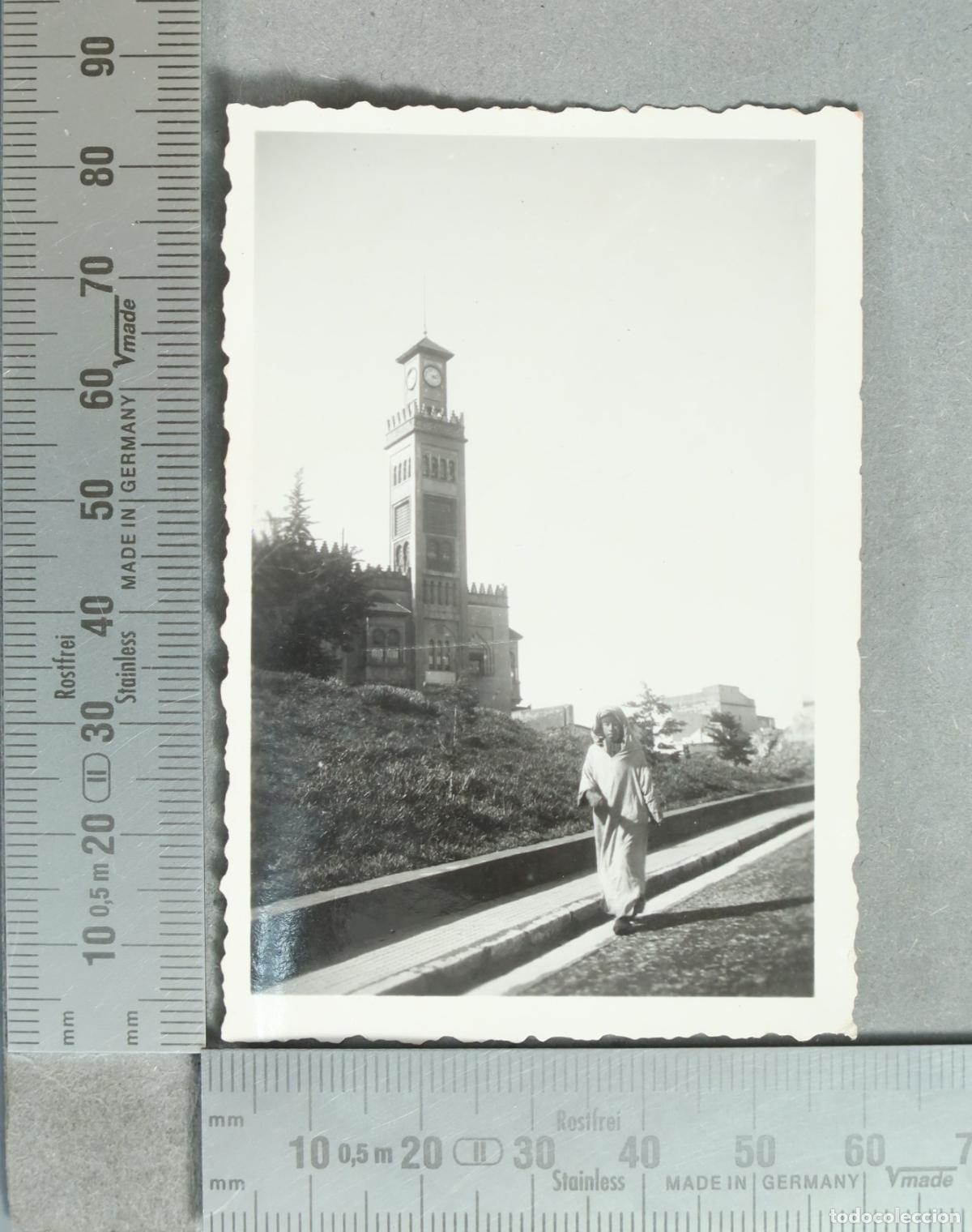 Fotograf&iacute;a antigua: FOTOGRAFIA. Larache - Torre y paseo 1936