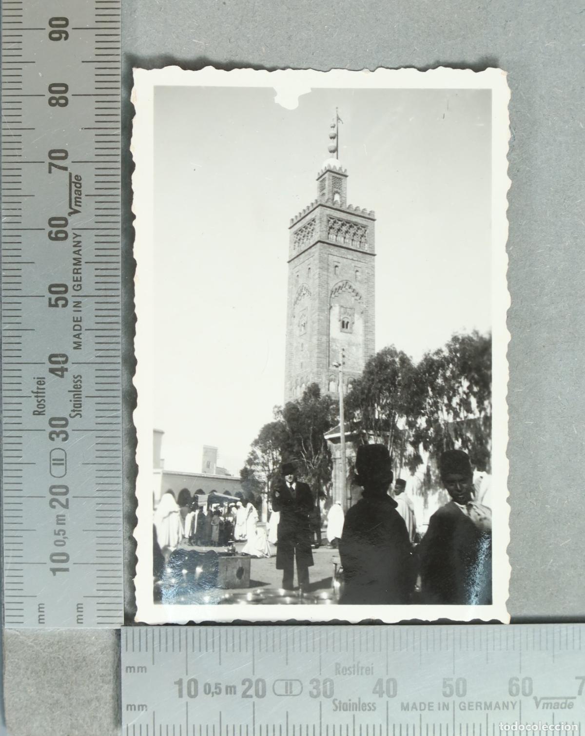 Fotograf&iacute;a antigua: FOTOGRAFIA. Casablanca - Barrio moro 1936 MERCADO