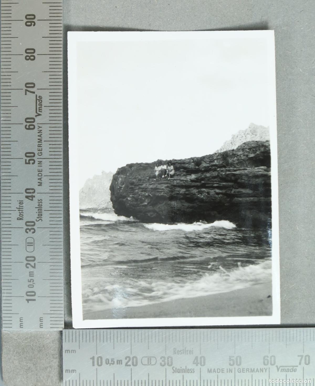 Fotograf&iacute;a antigua: FOTOGRAFIA. Cala San Vicente 1943