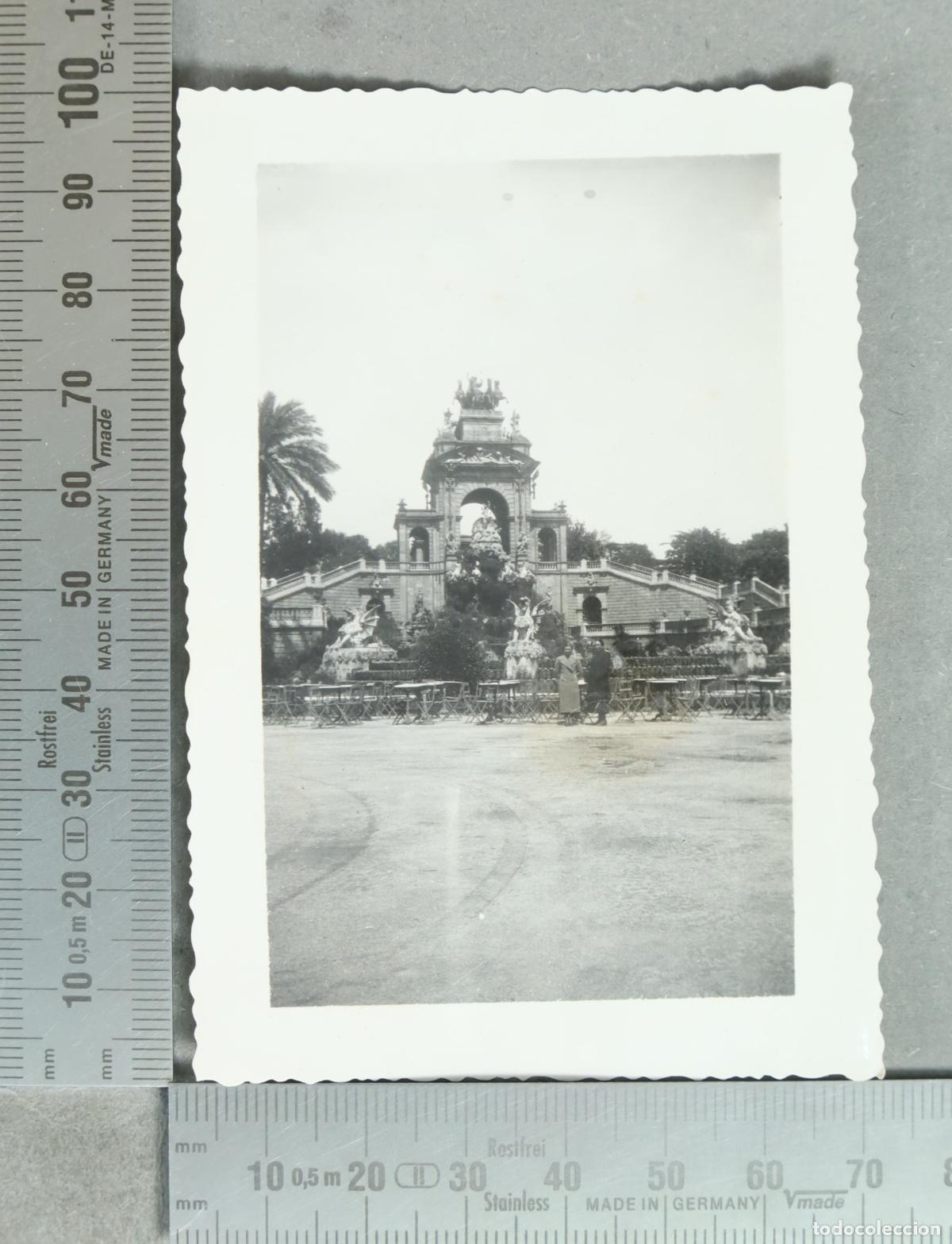 Fotograf&iacute;a antigua: FOTOGRAFIA. Barcelona - Parc de la Ciutadella - Cascada 1936