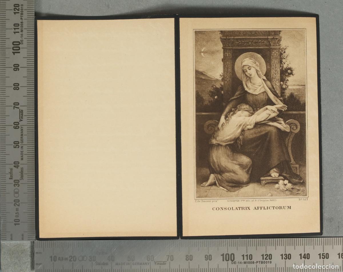 Fotograf&iacute;a antigua: ESQUELA. Consolatrix Afflictorum - TOLEDO. 1930