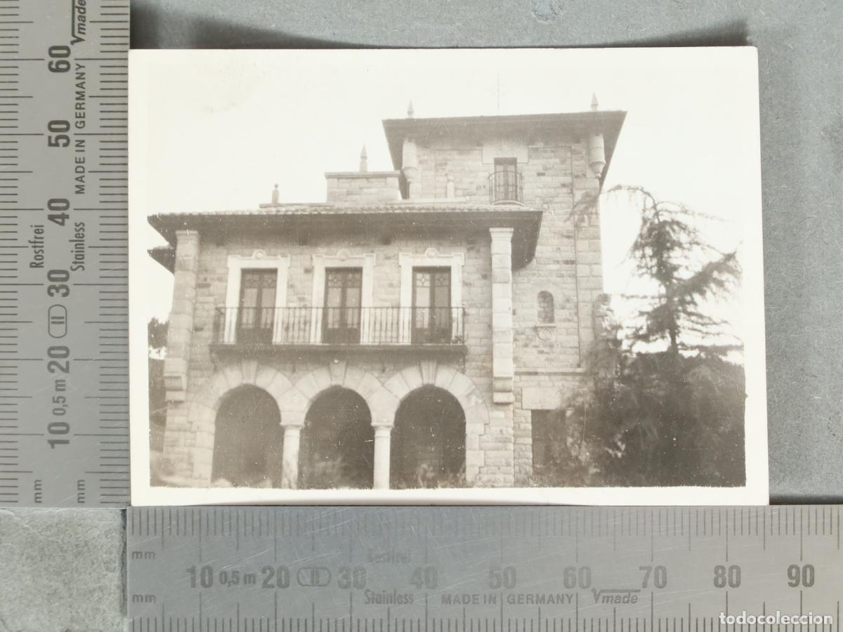 Fotograf&iacute;a antigua: FOTOGRAFIA. Casona de Fuentes-Pila . PUENTE VIESGO hacia 1930