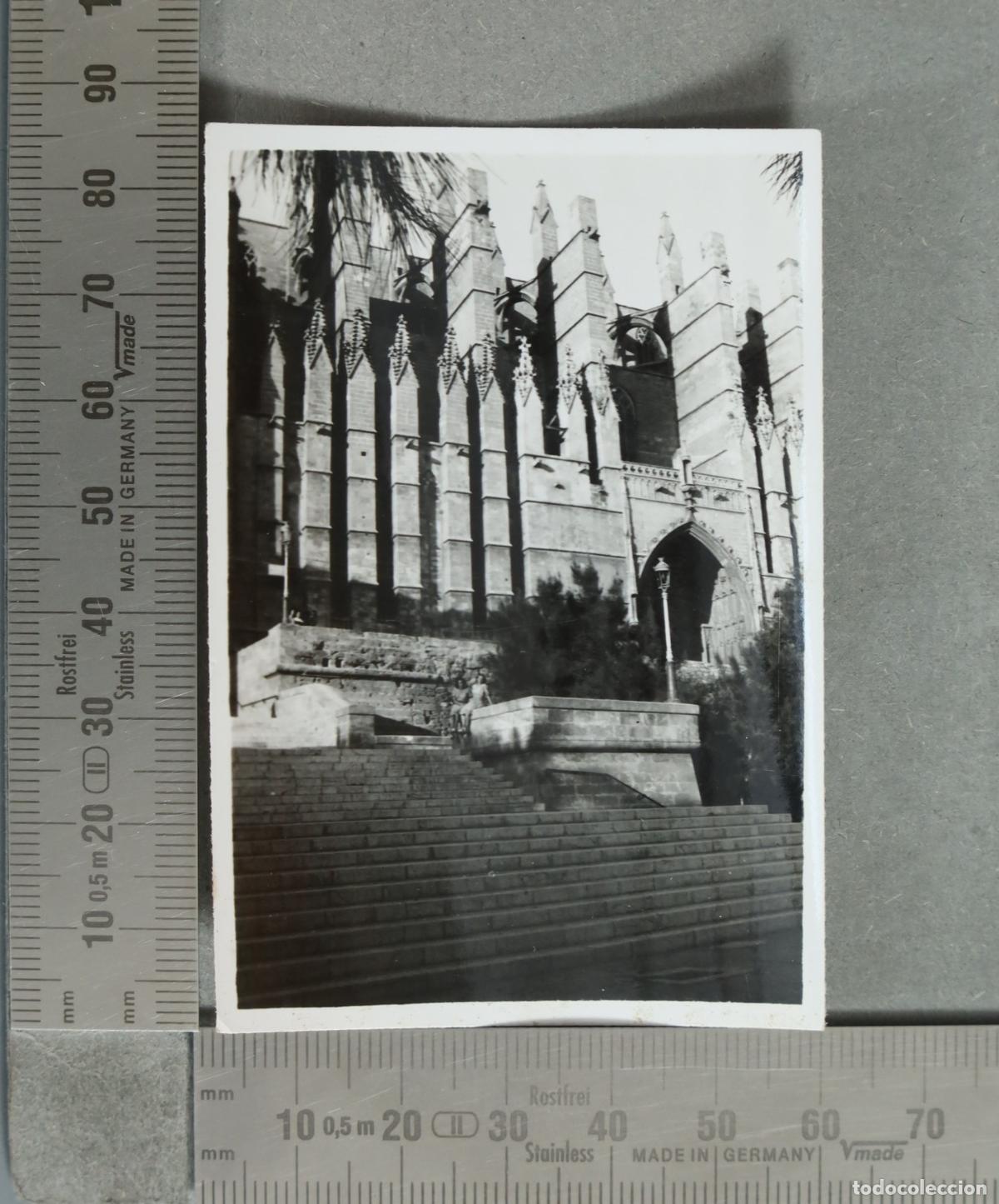 Fotograf&iacute;a antigua: FOTOGRAFIA. Catedral de Palma 1943