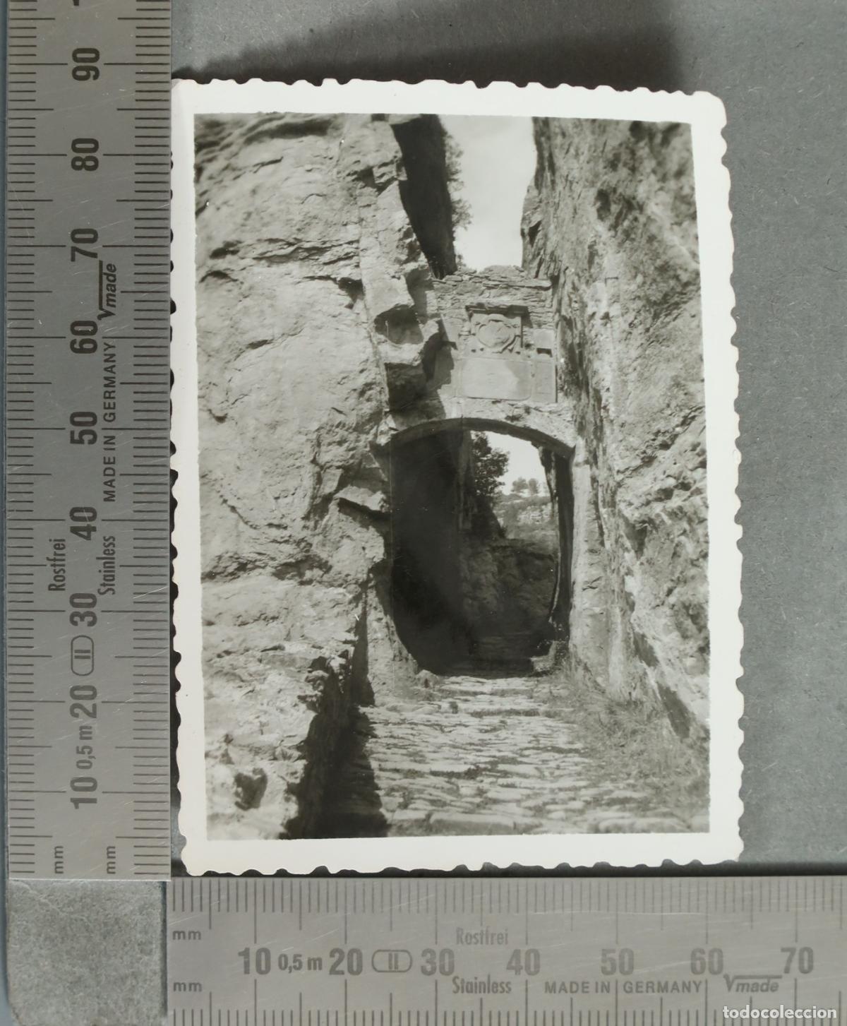 Fotograf&iacute;a antigua: FOTOGRAFIA. Pas de la Foradada hacia 1930