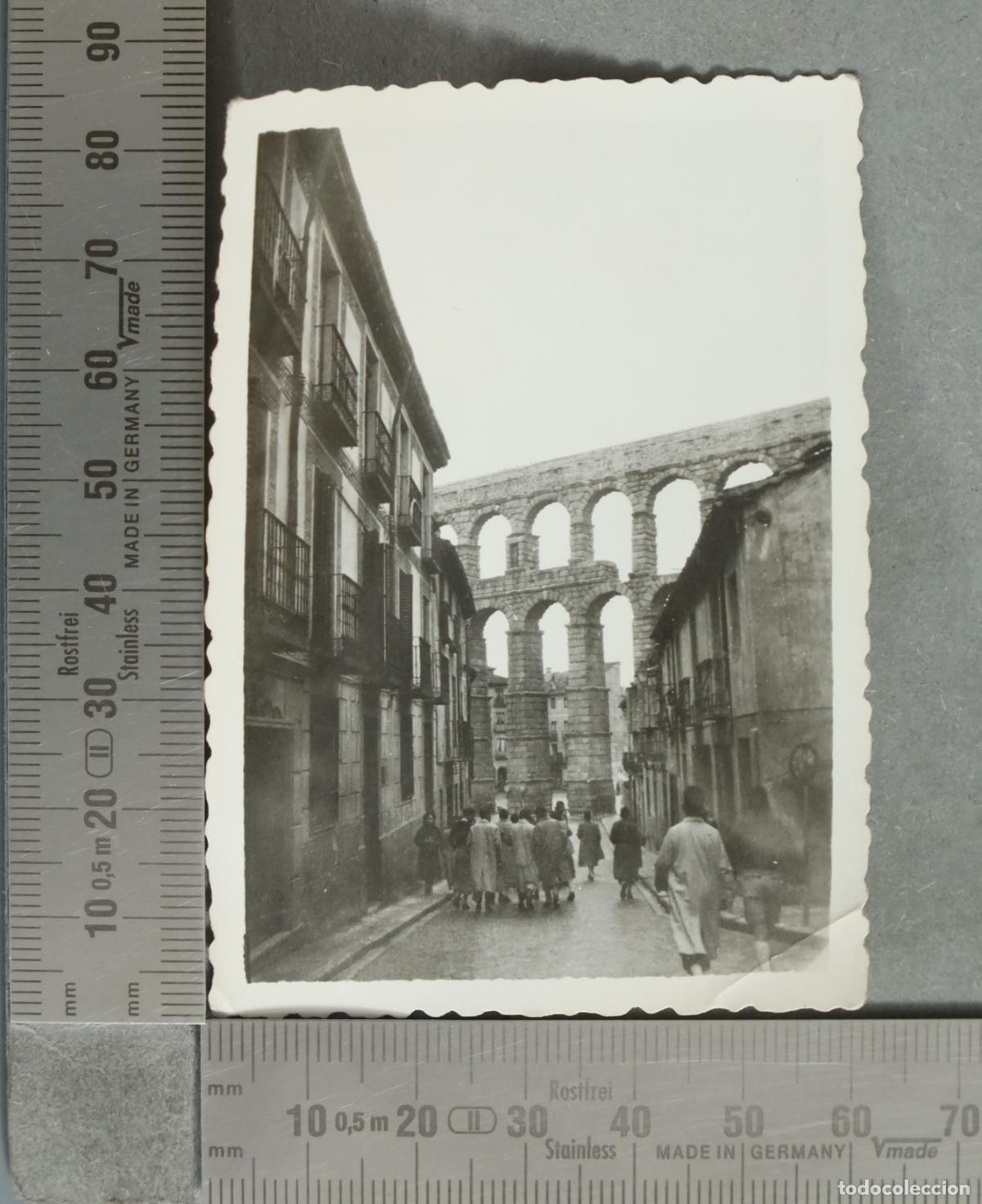 Fotograf&iacute;a antigua: FOTOGRAFIA. Segovia - Acueducto hacia 1940