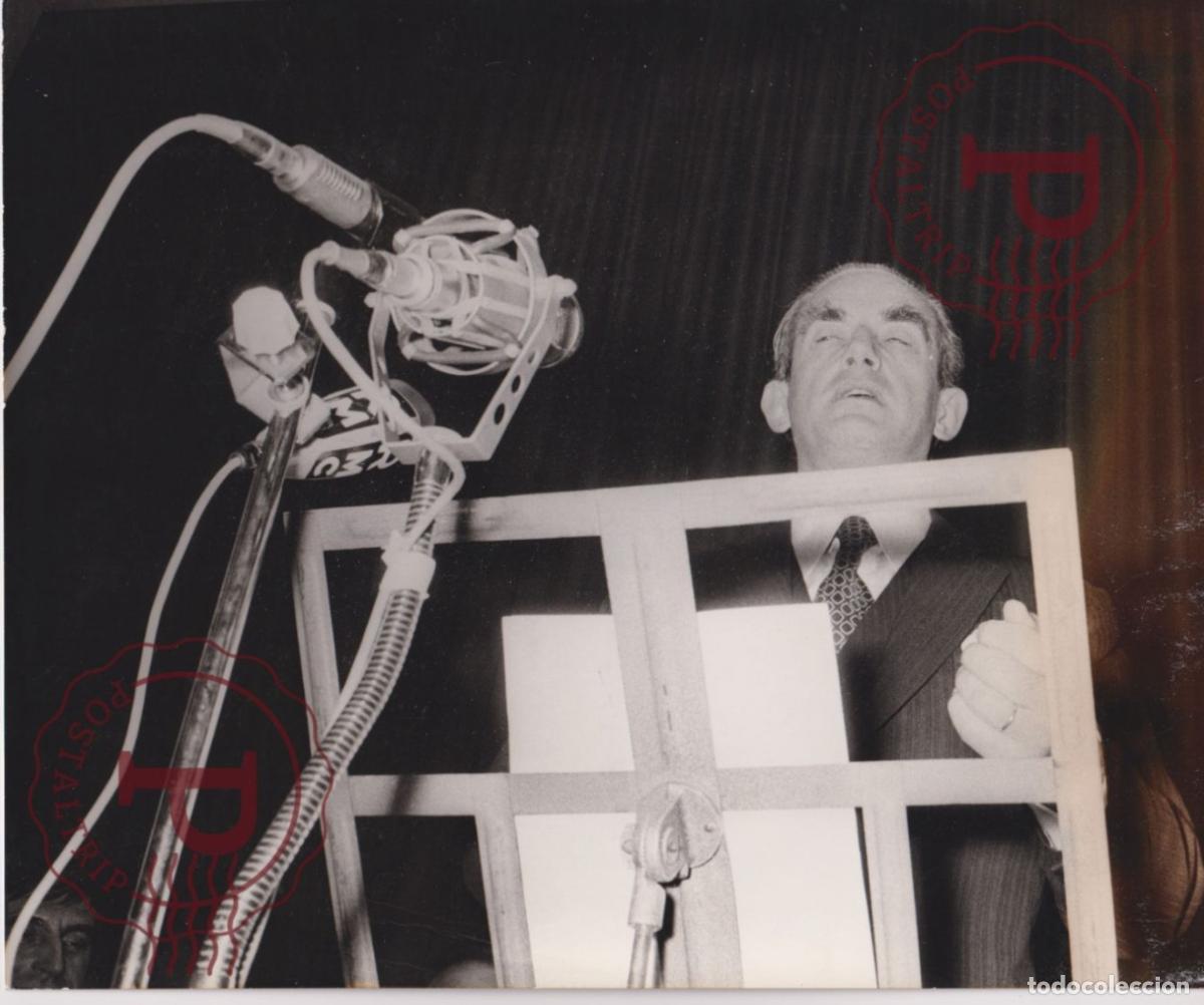 Antique Photography: Alain PEYREFITTE. POLITICO. POLITICIAN POLITICIEN. +-26X21.5CM