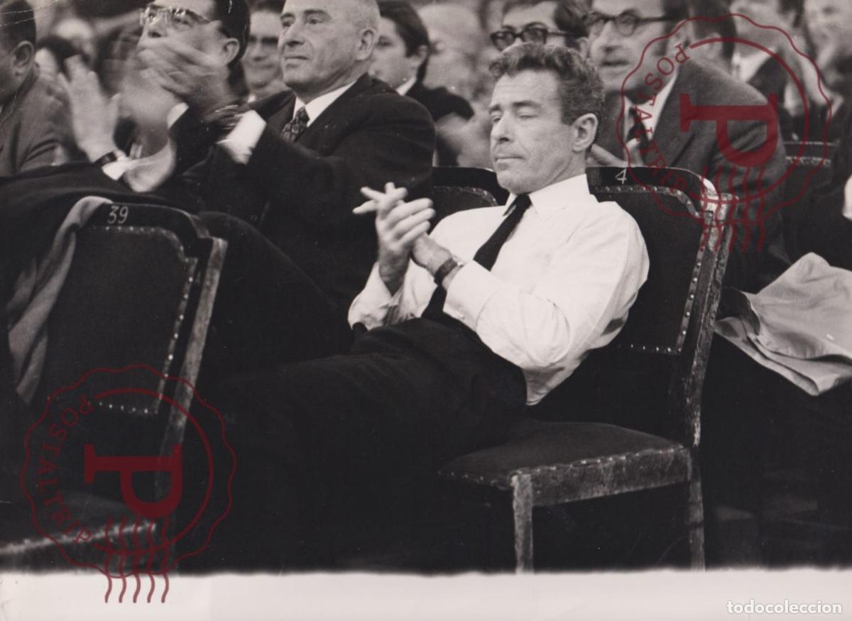 Antique Photography: JEAN JACQUES SERVAN SCHREIBER. POLITICO. POLITICIAN POLITICIEN. +-30X23CM