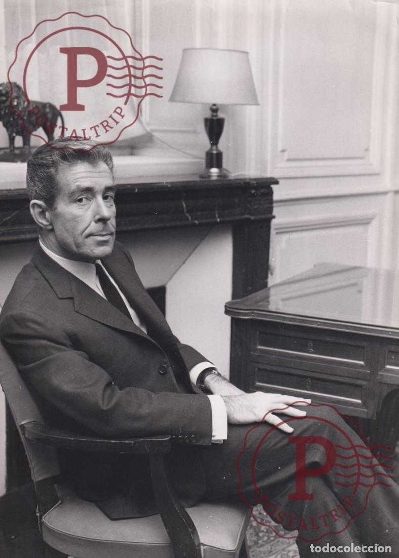 Fotografia antiga: JEAN JACQUES SERVAN SCHREIBER. POLITICO. POLITICIAN POLITICIEN. +-30X23CM
