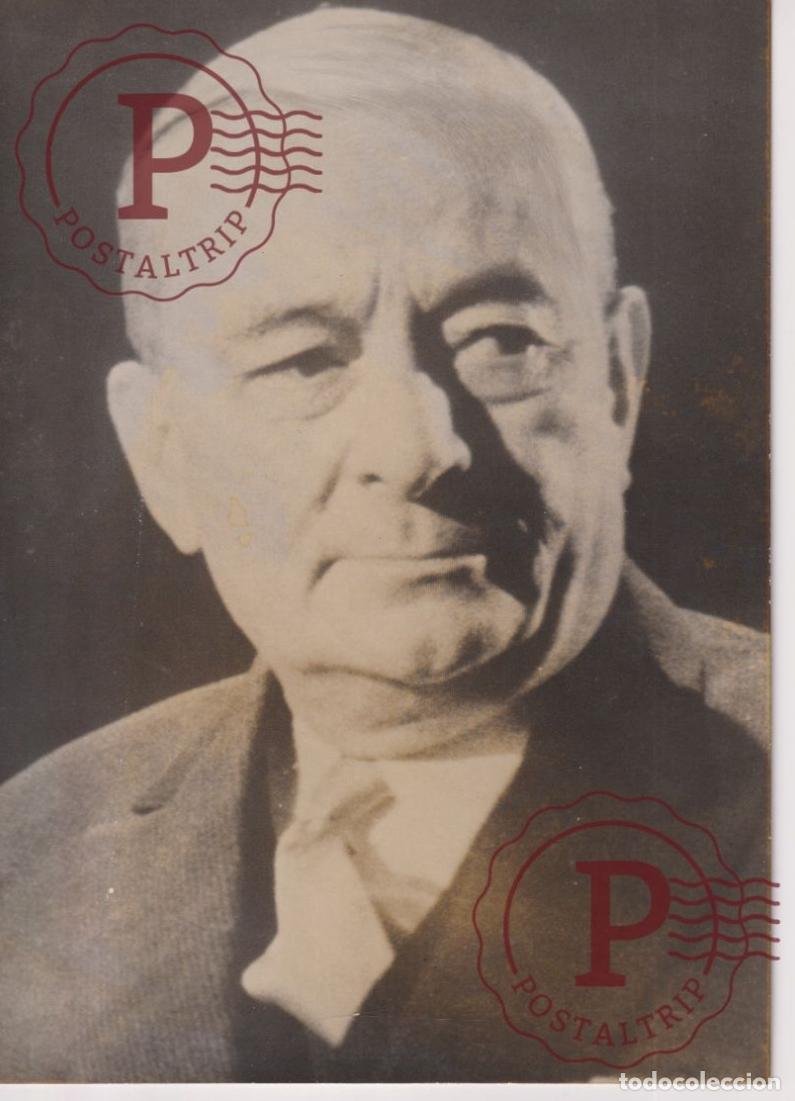 Antique Photography: GEORGES BIDAULT. Pr&eacute;sident du gouvernement provisoire fran&ccedil;ais en 1946. 18X13CM POLITICO. POLITICIEN