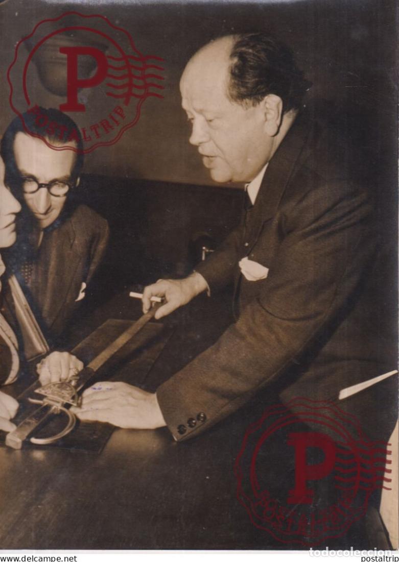 Photographie ancienne: RENE LERICHE 18*13CM press photo SCIENTIST