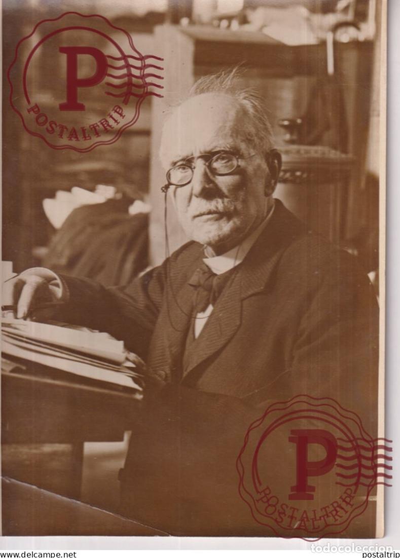 Photographie ancienne: TSF EDOUARD BRANLY 18*13CM press photo SCIENTIST