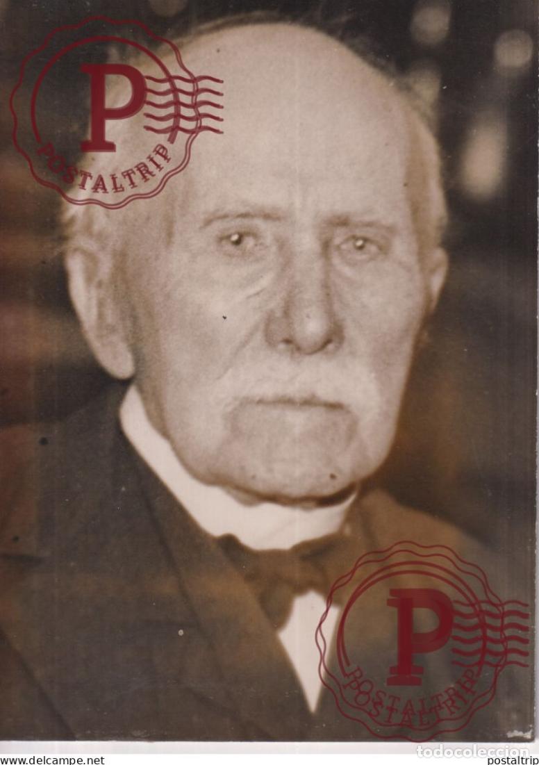 Photographie ancienne: EDOUARD BRANLY PHYSICIEN TSF PHOTO TRAMPUS 15*10CM press photo SCIENTIST