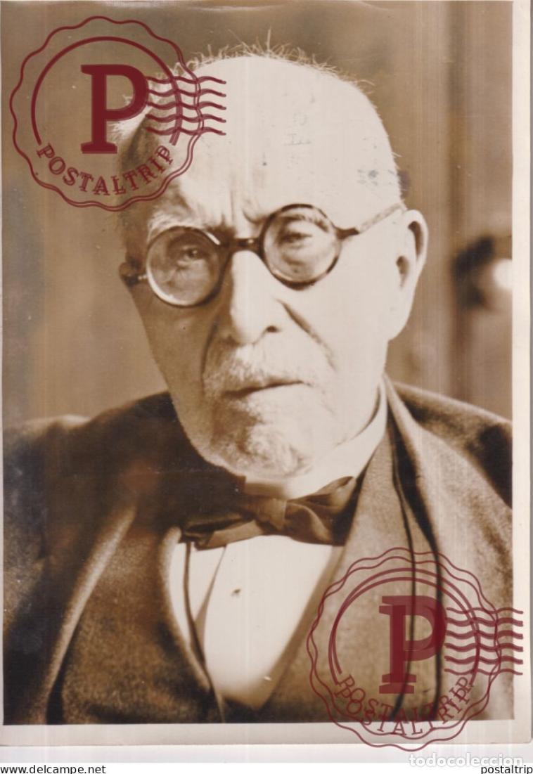 Fotograf&iacute;a antigua: EDOUARD BRANLY PHYSICIEN TSF 18*13CM press photo SCIENTIST SCIENCE